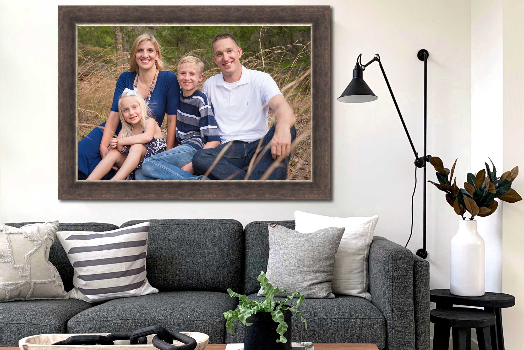 Custom Wall Art Portraiture of Your Family